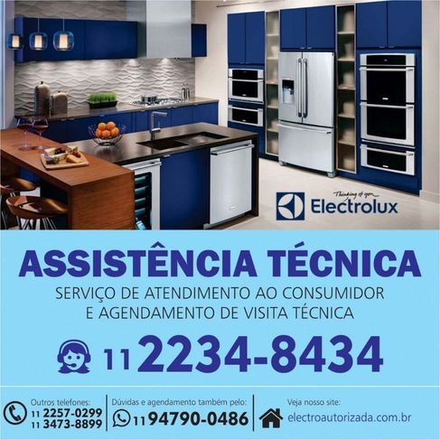 Assistência Técnica para Eletrodomésticos Electrolux em SP
