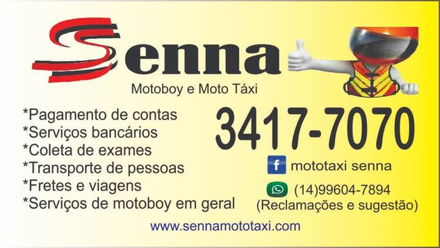 Moto Táxi e Motoboy