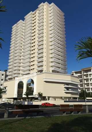 Apartamento com 118 m2 - Caiçara - Praia Grande SP
