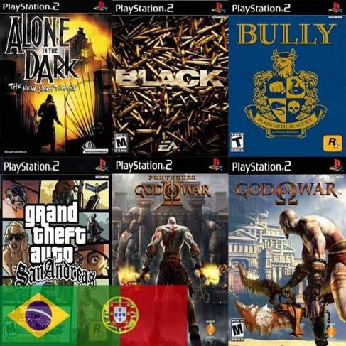 Jogos de Playstation 2 por Encomenda