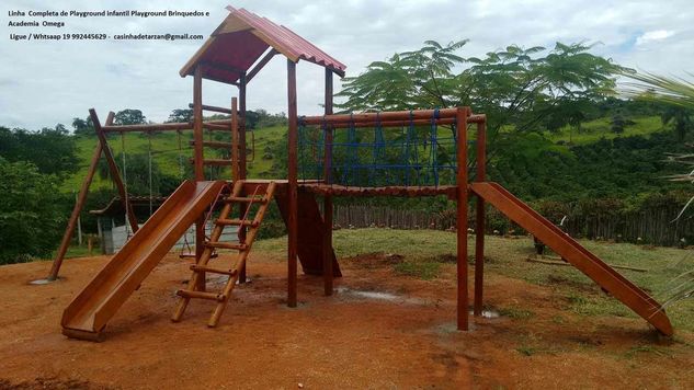 Casinha de Tarzan Playground Poupa Espaço Preço Barato