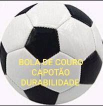 Bola de Futebol Couro Capotão