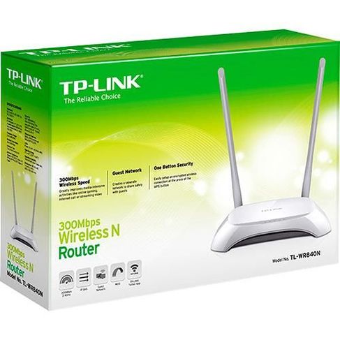 Roteador Wireless Tp-link N 300mbps Novo