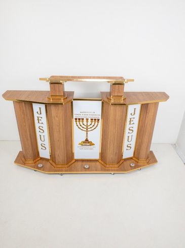 Púlpito de Madeira Modelo-samuel para Igrejas e Capelas