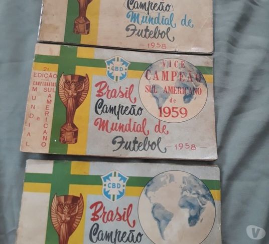 Compro álbum de Figurinhas Copa do Mundo de 1958-pago R$700 no Ato
