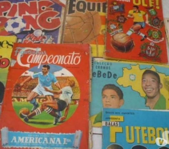 Compro álbuns de Figurinhas Futebol Entre 1930 a Ano 1965, Pago Mil CA