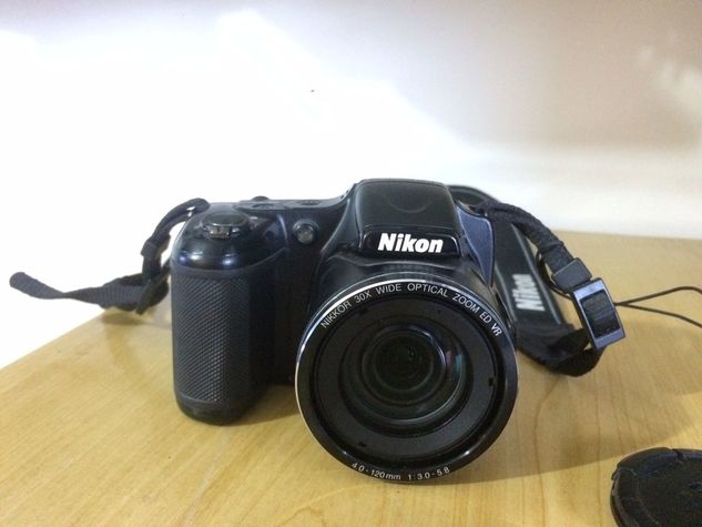 Câmera Digital Nikon Coolpix L820 Preta - 16mp, ótimo Estado