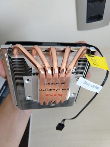 Cooler Computador Coolermaster Gemin II M5 Led Low Profile