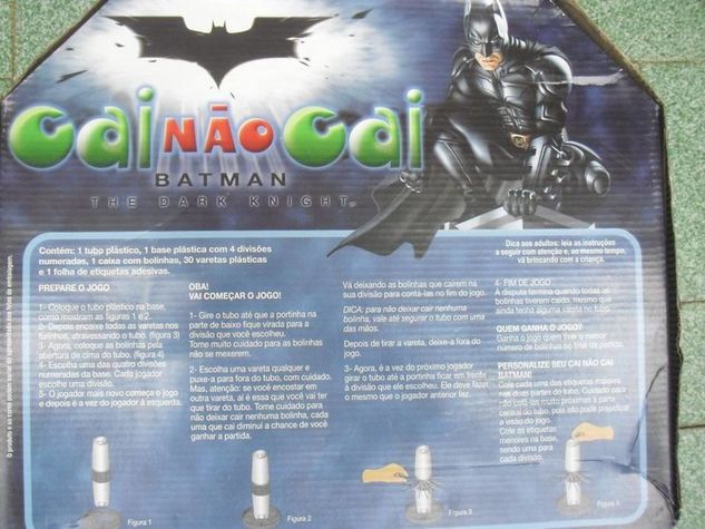Jogo Cai Não Cai da Estrela Batman / Completo na Caixa / Mbq