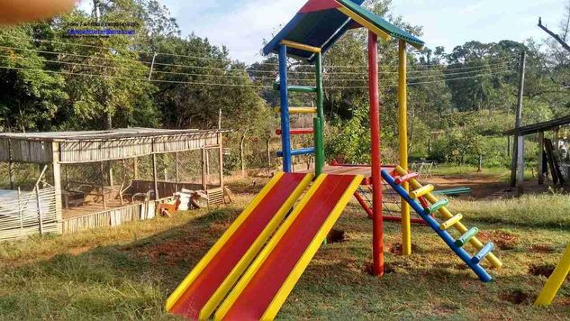 Playground Casinha de Tarzan Madeira de Eucalipto Tratado