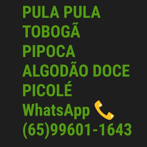 Locação de Algodão Doce Cuiabá (65)3631+2304
