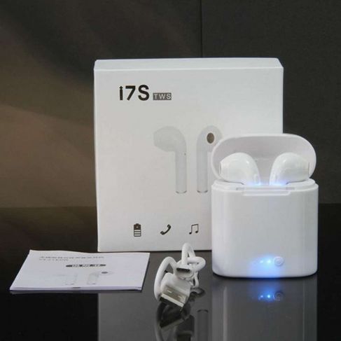 Fone de Ouvido sem Fio Bluetooth I7s Tws 5.0 com Case