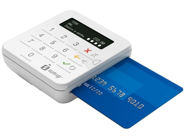 Maquininha de Cartão de Credito e Debito Sumup Top
