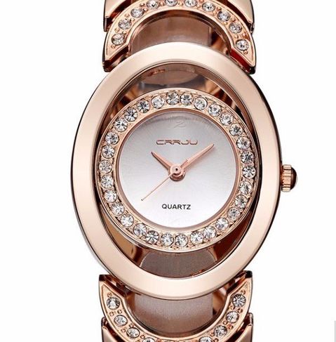 Relógio Luxo, Pulseira Estilo Corrente, Mulheres Famosas, Design da Moda