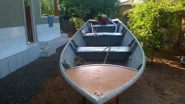 Barco de 7m com Carretinha e Motor Rabeta