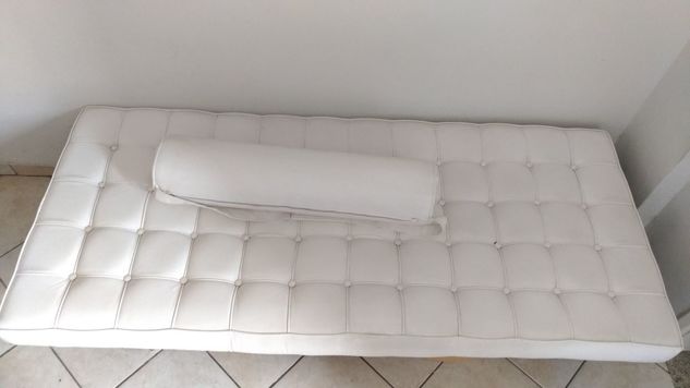 Recamier Barcelona Branco 183x78x40h