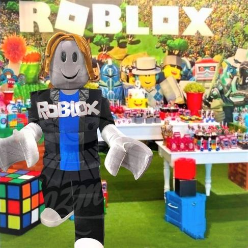 Roblox Cover Personagens Vivos Festa Infantil
