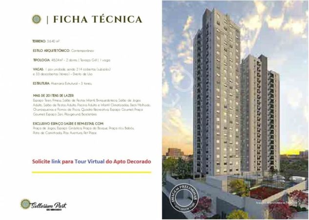 Apartamento com 2 Dorms em São Bernardo do Campo - Centro por 258.000,00 à Venda
