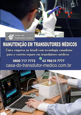 Conserto em Transdutores Medicos Ligue