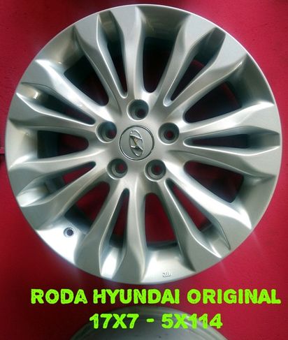 4 Rodas Originais Hyundai - 17x7 - 5x114