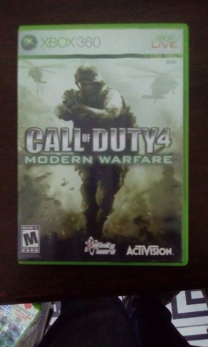 Call Of Duty 4 Modern Warfare Original Usado XBOX 360