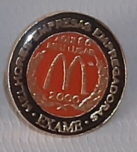 Pin Mcdonald's Pins Originais Macdonalds Pin em Metal ñ Broche Botton