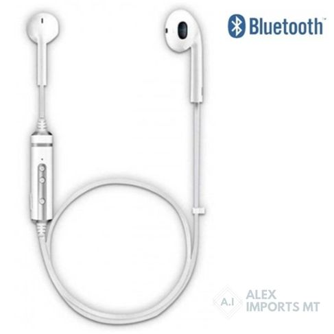 Fone Ouvido Bluetooth Branco com Microfone Hardline Jwcom Original