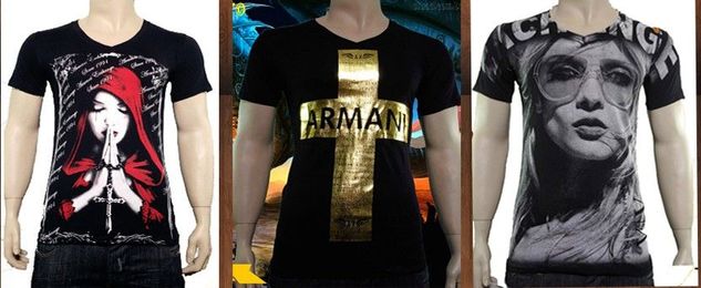 Camiseta Armani Atacado Kit com 10 Camisa - Mesmas Vendidas Shopping