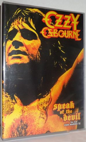DVD Ozzy Osbourne - Speak Of The Devil Live From Irvine Meadows 1982