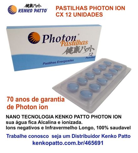 Pastilhas Photon Ion Cx 12 Unidades