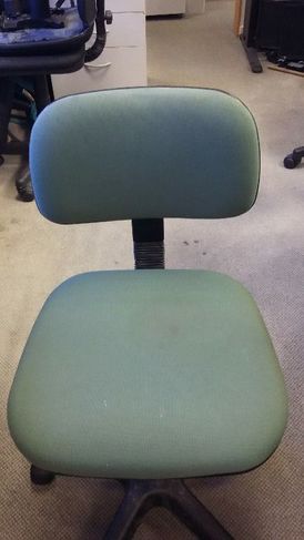 Cadeira Secretária Simples Verde