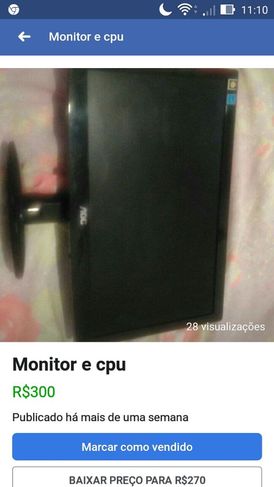 Monitor e Cpu