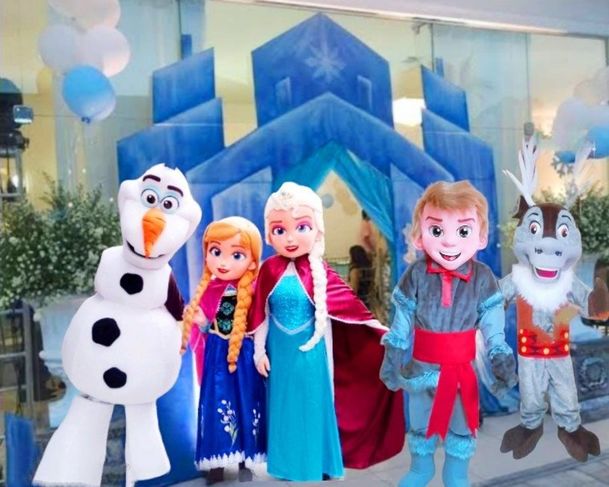 Frozen Cover Personagens Vivos Festas Infantil Turma