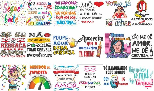 Camisas Personalizadas Frases de Carnaval 2019 Unissex