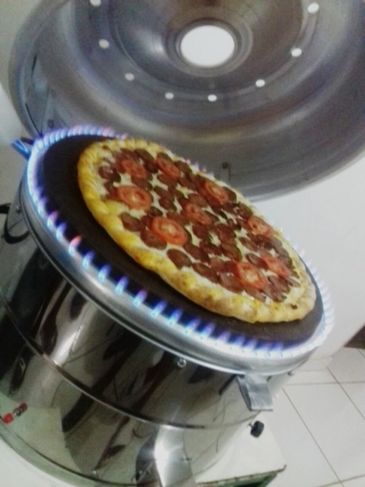 Forno de Pizza à Gás Redondo