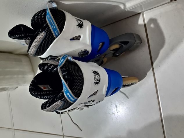 Vendo Patins Oxer Cougar Mzs507 - in Line - Fitness - Abec 9