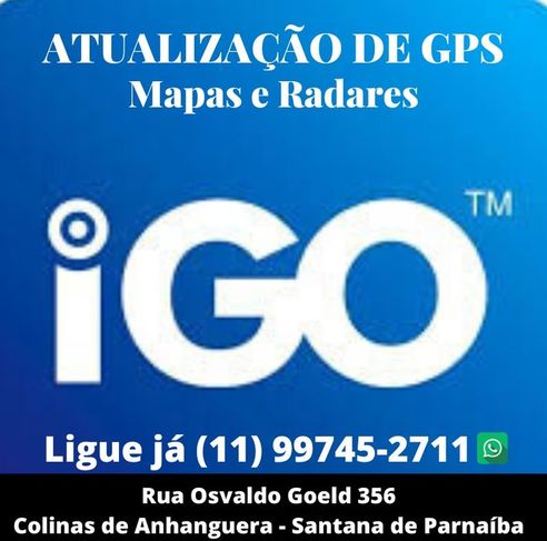 Atualização de Gps Cajamar Mapas e Radares