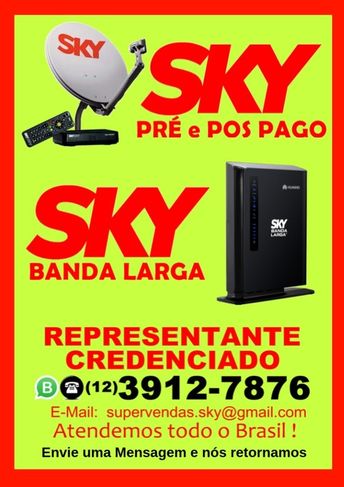 Sky TV e Banda Larga