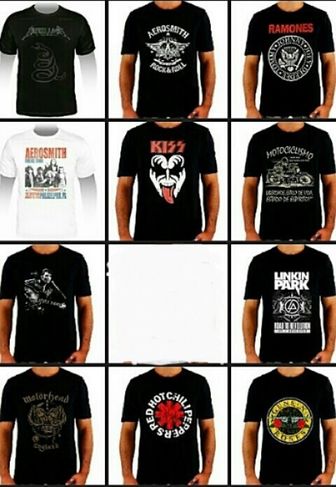 Camisetas do Rock & Divertidas