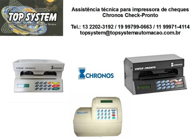 Impressora de Cheque Chronos Check-pronto