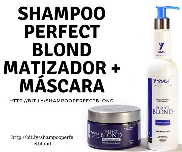 Shampoo Perfect Blond Matizador + Máscara