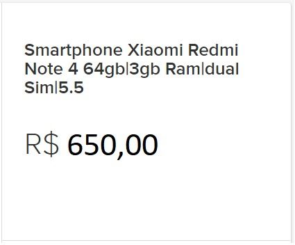 Xiaomi Redmi Note 4 64g