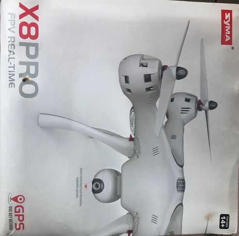 Drone Syma X8pro Fpv Gps Modo Retorno com Câmera Hd Vendo ou Troco