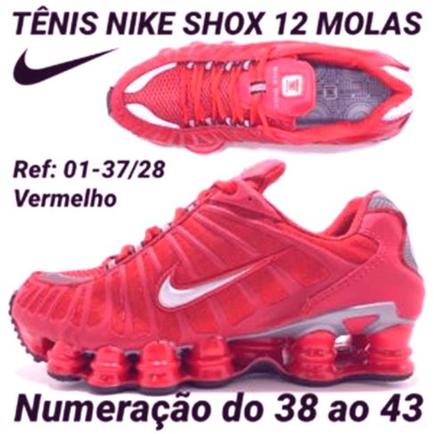 Tênis Nike Shox 12 Molas