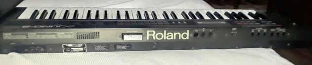 Roland Alpha Juno 2 Analog Synthesizer/ Bag/pedal Sustain