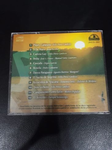 CD Nicolás Caballero - Arpa Paraguya EN Stereo (importado do Paraguay)
