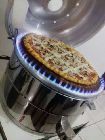 Forno Paulistano de Pizza à Gás Redondo