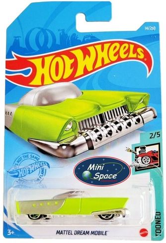 Hot Wheels 2021 Mattel Dream Mobile Verde Cartela Longa 1/64
