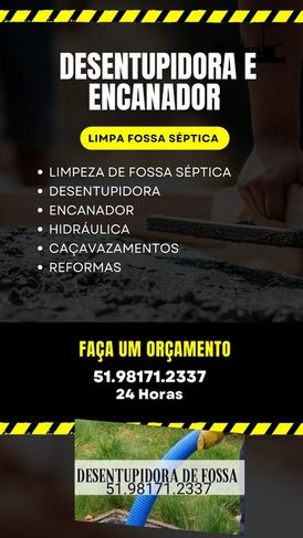 24hs Desentupidora e Limpa Fossa em Porto Alegre RS