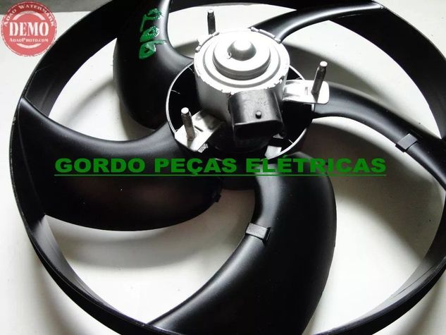 Motor da Ventoinha + Hélice Peugeot 206 Hoggar sem Ar